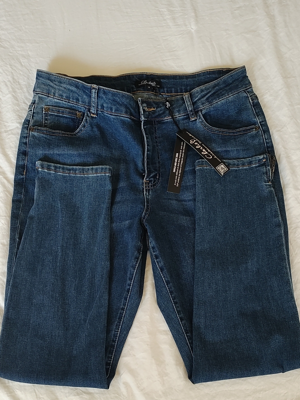 Charlie B Women’s Jeans With Zip At Ankle